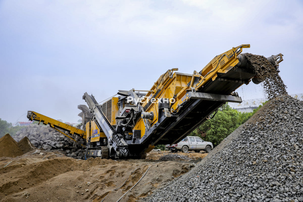 Передвижная ударная роторная дробилка XCMG XPF1214D