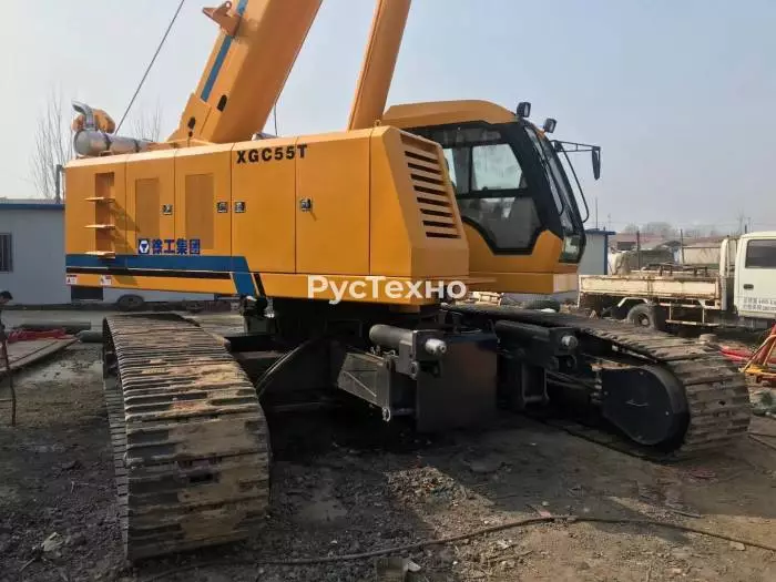 Телескопический гусеничный кран XCMG XGC55T