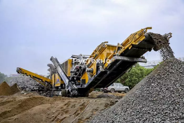Передвижная ударная роторная дробилка XCMG XPF1214D