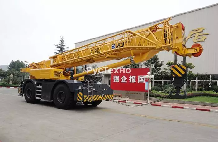 Короткобазный автокран XCMG XCR90_S